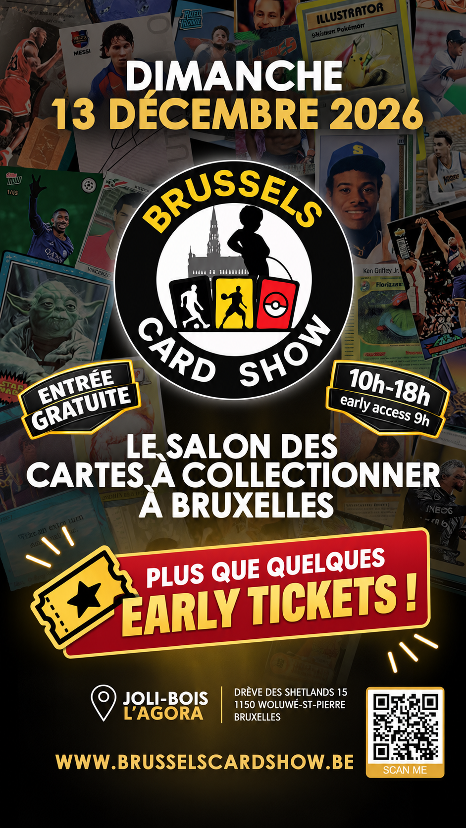 salon, convention cartes de collection, tcg, cartes de sport